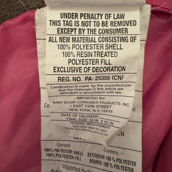 My Little Pony 2005 Sleeping Bag Pink Floral Horses Blanket Rainbow Zip Up - Picture 15 of 15